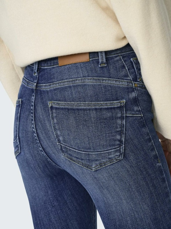 ONLY Tmavě modré dámské skinny fit džíny ONLY Power