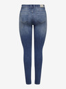 ONLY Modré dámské skinny fit džíny ONLY Blush