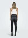 ONLY Černé dámské straight fit džíny ONLY Emily