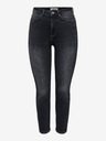 ONLY Černé dámské straight fit džíny ONLY Emily