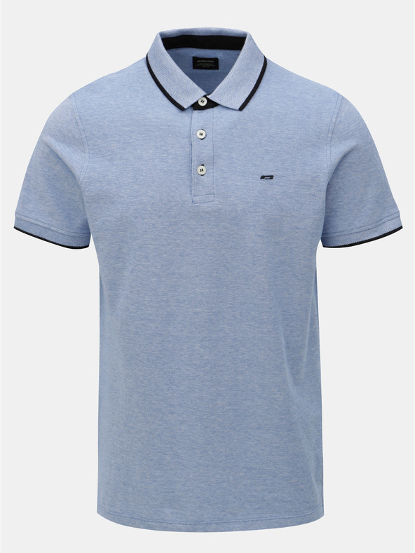 Jack & Jones Světle modré polo tričko Jack & Jones Paulos