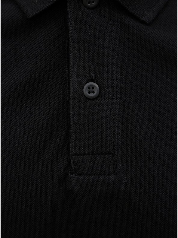 Jack & Jones Černé polo tričko Jack & Jones