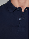 Jack & Jones Modré basic polo tričko Jack & Jones