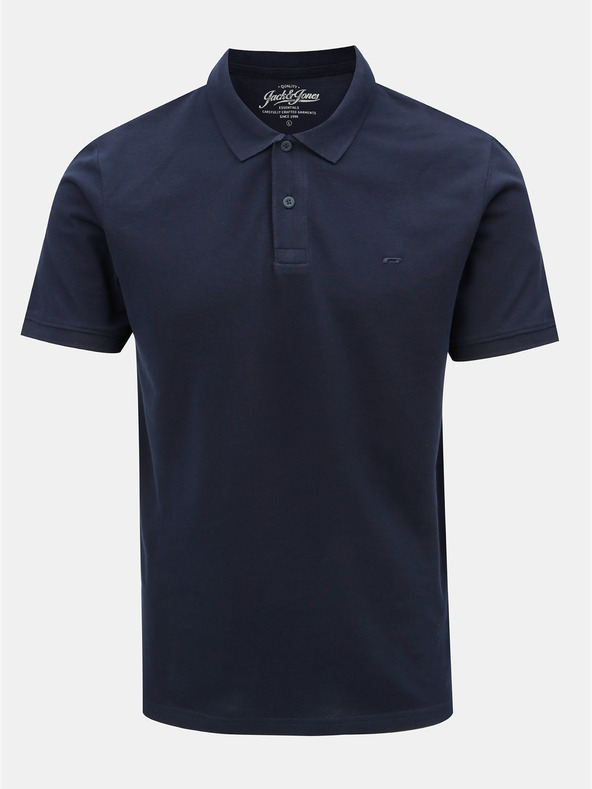 Jack & Jones Modré basic polo tričko Jack & Jones