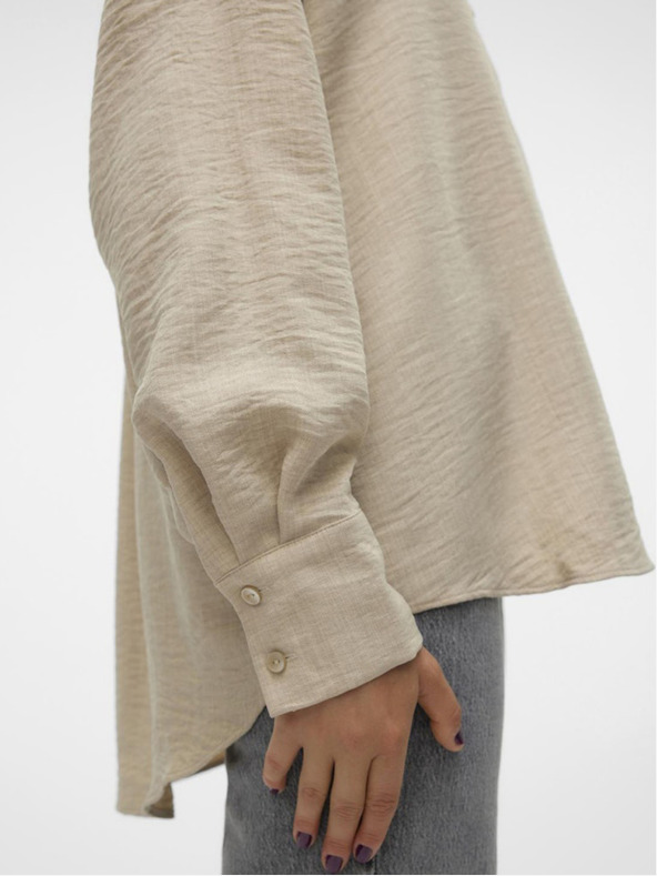 Vero Moda Béžová dámská košile Vero Moda Melaney