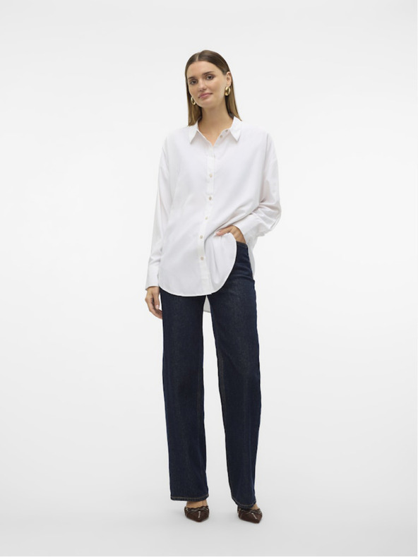 Vero Moda Bílá dámská košile Vero Moda Nora