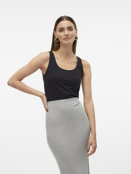 Vero Moda Černé dámské tílko Vero Moda Lulu
