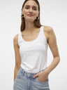Vero Moda Bílé dámské tílko Vero Moda Lulu