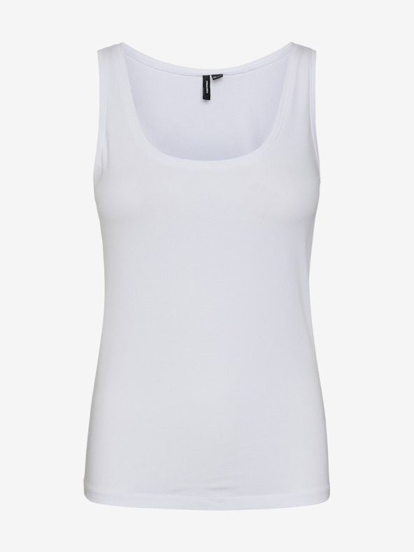 Vero Moda Bílé dámské tílko Vero Moda Lulu
