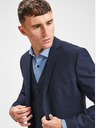Jack & Jones Tmavě modré oblekové sako s příměsí vlny Jack & Jones Laris