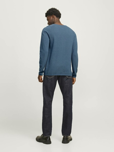 Jack & Jones Modrý pánský svetr Jack & Jones Hill