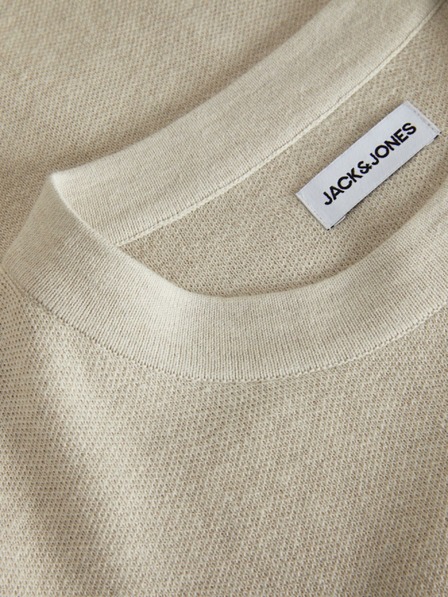 Jack & Jones Béžový pánský svetr Jack & Jones Urban