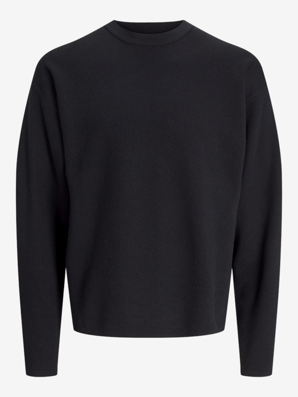 Jack & Jones Černý pánský svetr Jack & Jones Urban