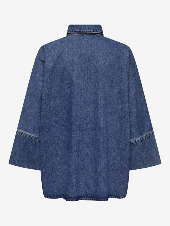 ONLY Modrá dámská džínová košile ONLY Grace