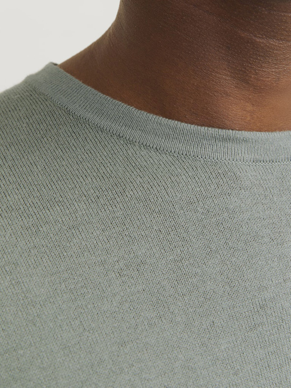 Jack & Jones Zelený pánský svetr Jack & Jones Emil