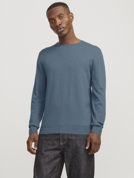 Jack & Jones Modrý pánský svetr Jack & Jones Emil