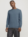 Jack & Jones Modrý pánský svetr Jack & Jones Emil