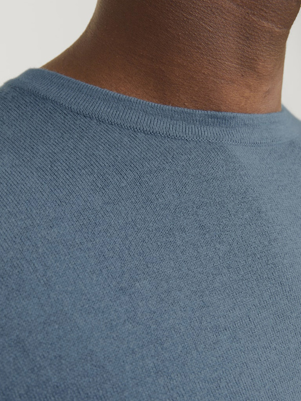 Jack & Jones Modrý pánský svetr Jack & Jones Emil