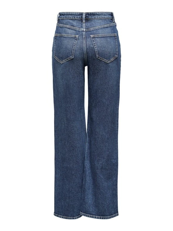 ONLY Modré dámské široké džíny ONLY Juicy