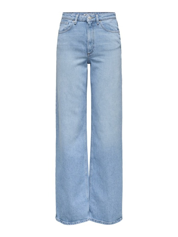 ONLY Světle modré dámské široké džíny ONLY Juicy