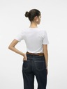 Vero Moda Bílé dámské tričko Vero Moda Lulu