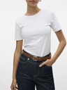 Vero Moda Bílé dámské tričko Vero Moda Lulu
