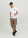 Jack & Jones Bílé pánské tričko Jack & Jones