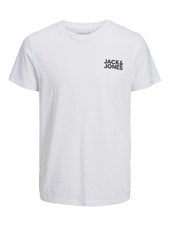 Jack & Jones Bílé pánské tričko Jack & Jones