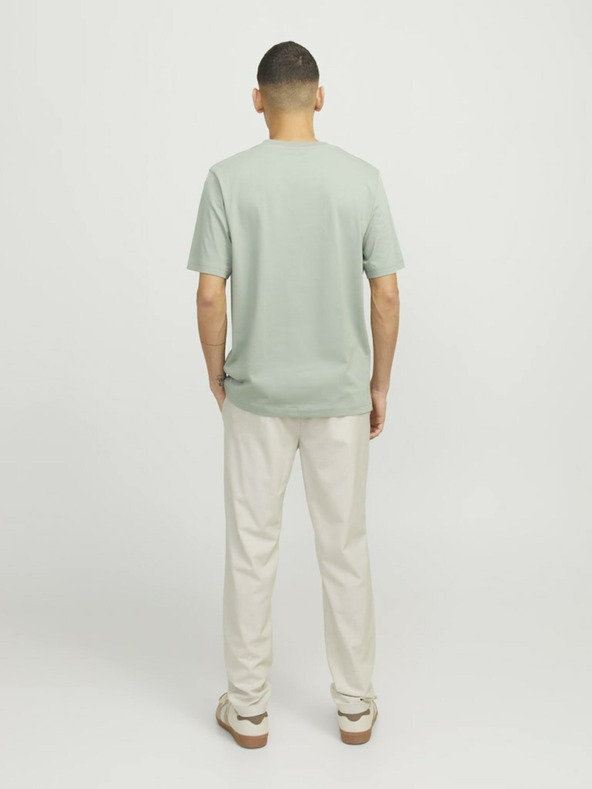 Jack & Jones Béžové pánské kalhoty Jack & Jones Marco