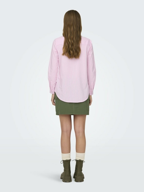 Jacqueline de Yong Růžová dámská košile JDY Mol