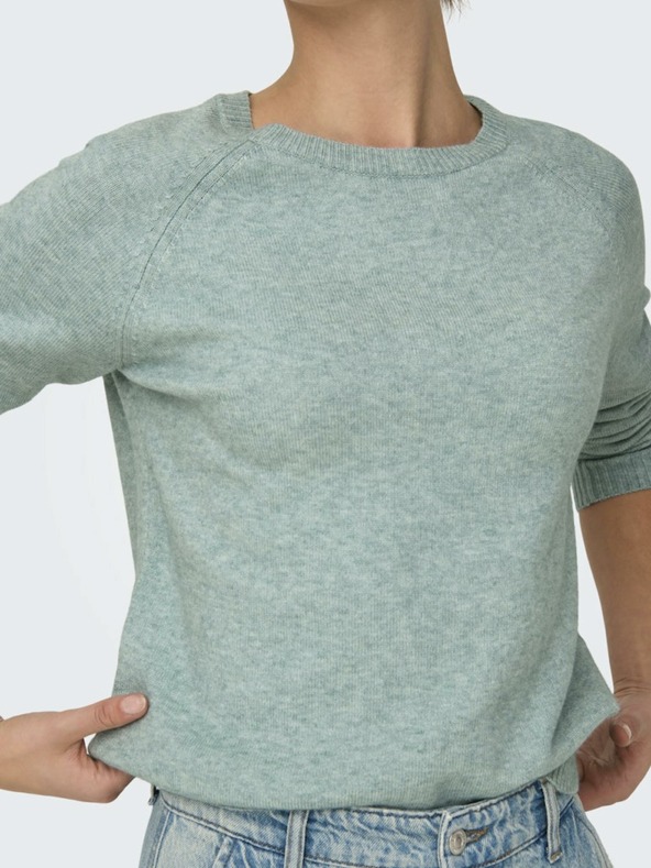 ONLY Zelený dámský svetr ONLY Lesly