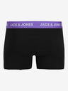 Jack & Jones Sada tří černých pánských boxerek Jack & Jones
