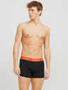 Jack & Jones Sada pěti pánských boxerek v oranžové, modré a černé barvě Jack & Jones