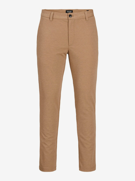 Jack & Jones Hnědé pánské kalhoty Jack & Jones Marco