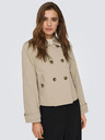 ONLY Béžový dámská krátký trenčkot ONLY April