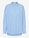 AWARE by VERO MODA Modrá dámská pruhovaná košile AWARE by VERO MODA