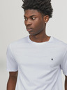 Jack & Jones Bílé pánské tričko Jack & Jones Paulos
