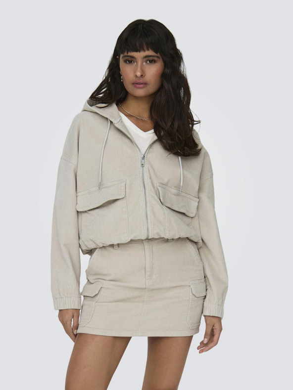 ONLY Krémová dámská bunda ONLY Kenzie