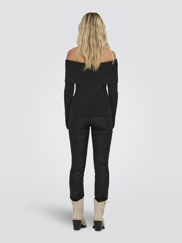 ONLY Černý dámský svetr ONLY Katia