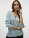 Vero Moda Zelený dámský svetr Vero Moda Silje