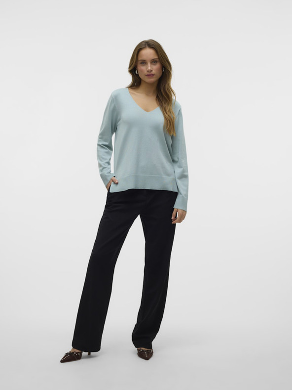 Vero Moda Zelený dámský svetr Vero Moda Silje