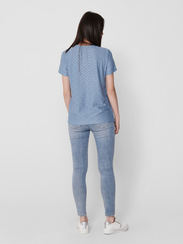 Jacqueline de Yong Světle modré dámské tričko JDY