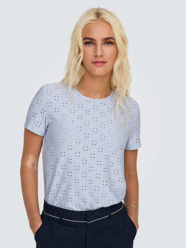 Jacqueline de Yong Světle modré dámské tričko JDY