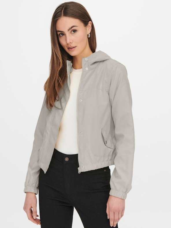 Jacqueline de Yong Béžová dámská bunda JDY Hazen