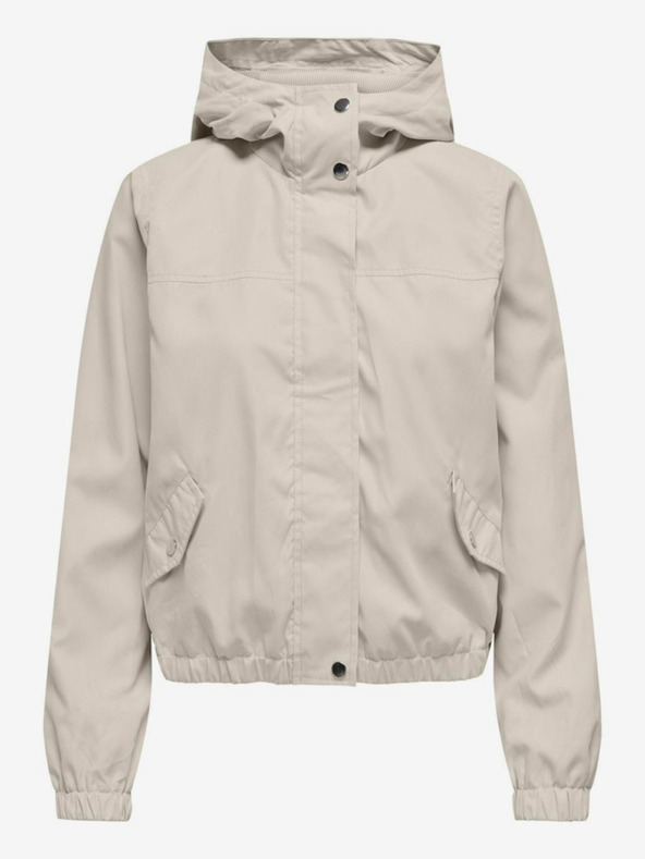 Jacqueline de Yong Béžová dámská bunda JDY Hazen