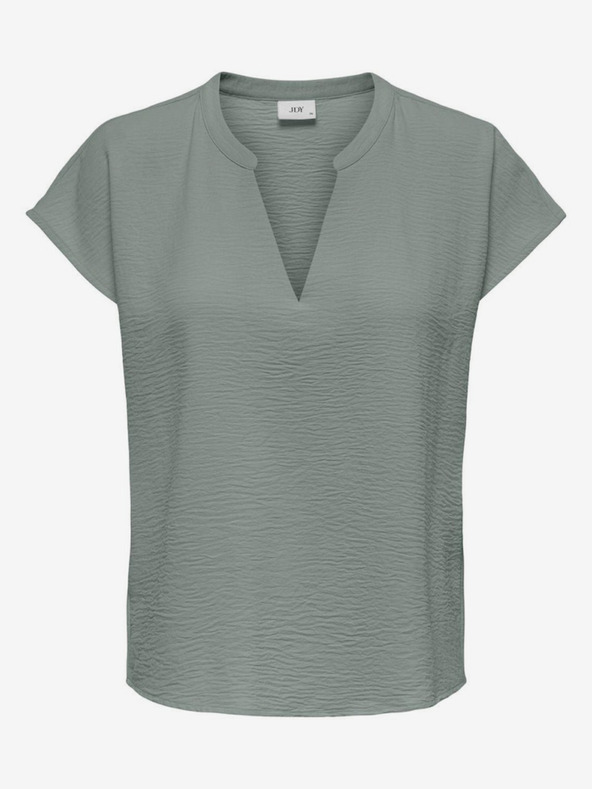 Jacqueline de Yong Zelená dámská halenka JDY Lion