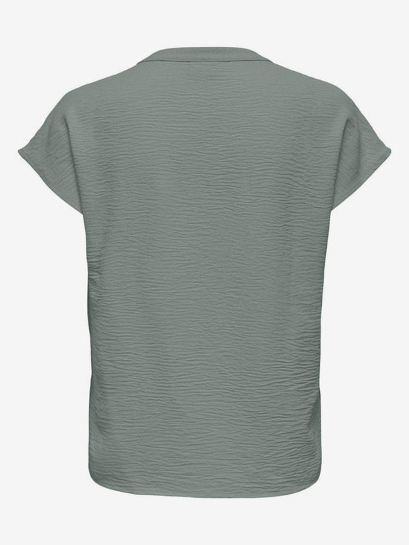 Jacqueline de Yong Zelená dámská halenka JDY Lion