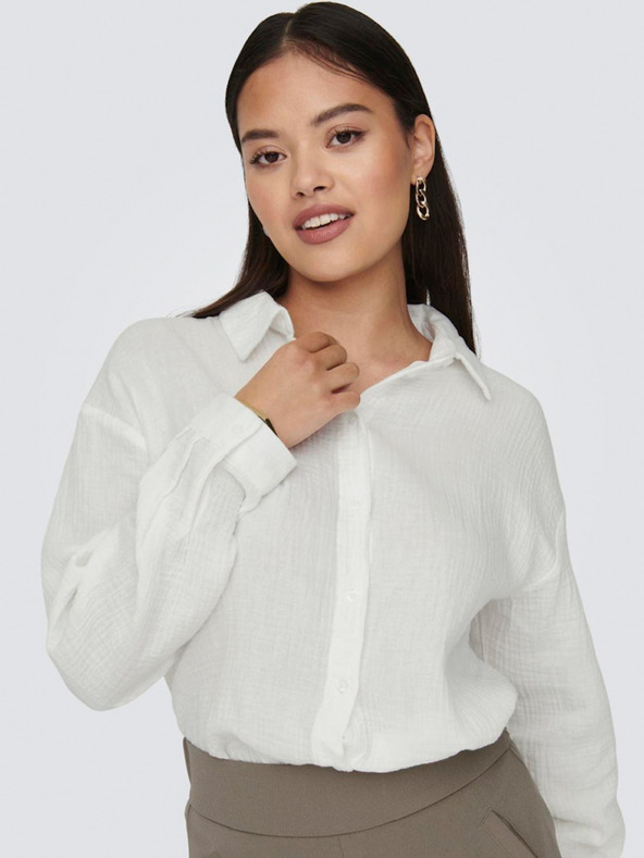 Jacqueline de Yong Bílá dámská košile JDY