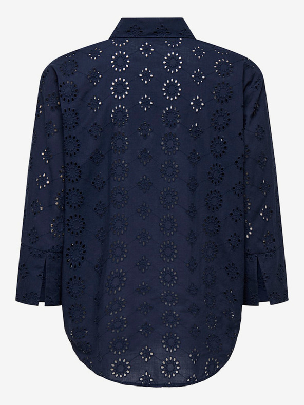 Jacqueline de Yong Tmavě modrá dámská košile JDY