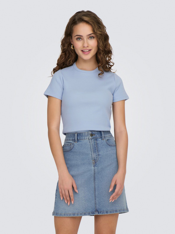 Jacqueline de Yong Světle modré dámské tričko JDY